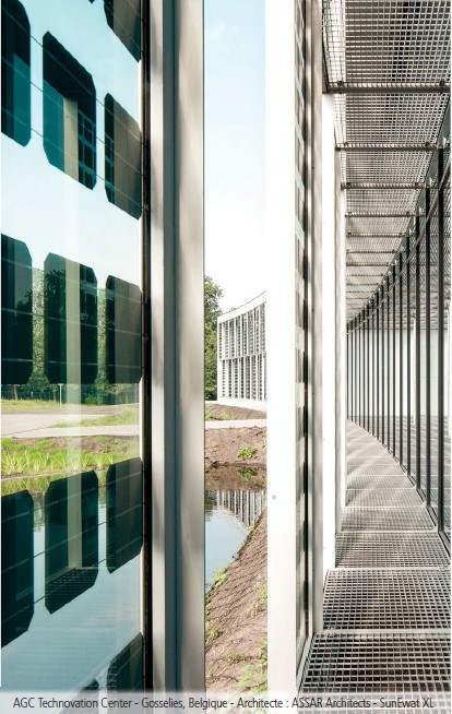AGC Technovation Center - Gosselies, Belgique - Architecte : ASSAR Architects - SunEwat XL