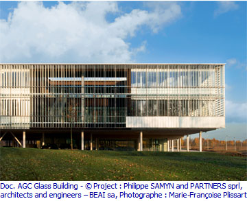 AGC Glass Building - photographe : Marie-Françoise Plissart