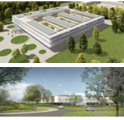 Nouveau siège européen d'AGC à Louvain-la-Neuve
